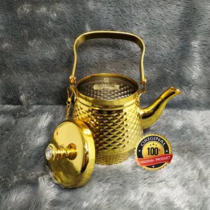Teko Arab Set Gold 3 Macam Ukuran Original Import Mg2700
