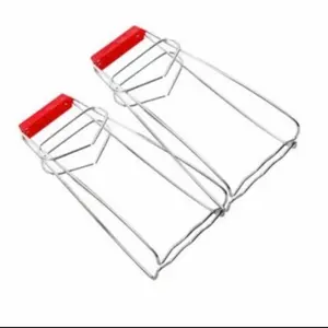 Penjepit Pengangkat Piring Mangkuk Panas Peniris Anti Panas