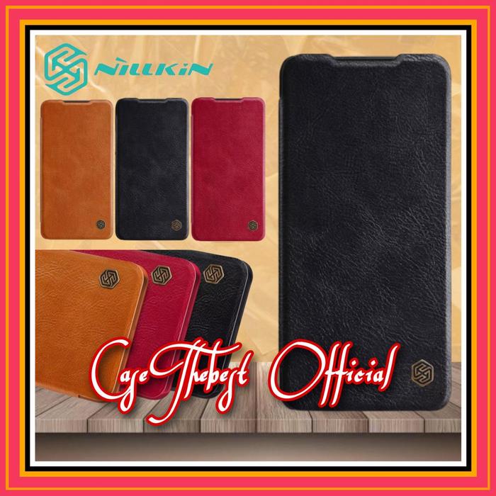 Gambar XIAOMI REDMI 10X 4G NILLKIN QIN LEATHER ORIGINAL FLIP COVER HARD CASE dari Case Thebest Kota Administrasi Jakarta Pusat Tokopedia