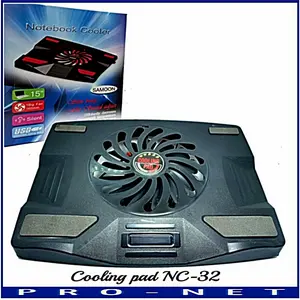 cooling pad big fan nc32 / cooler laptop / kipas pendingin laptop
