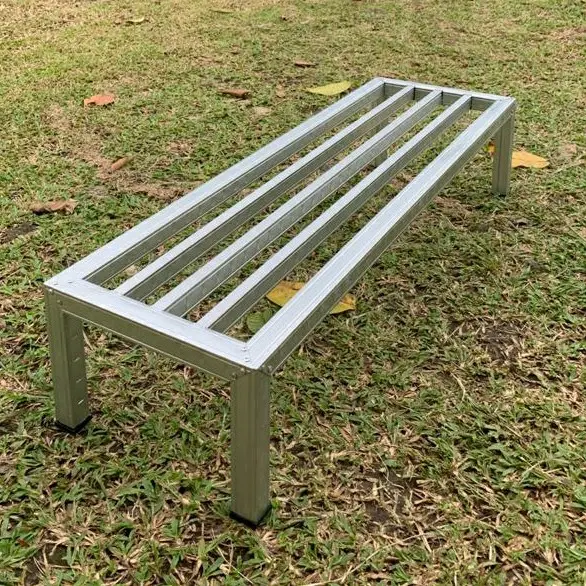Rak Tanaman Pot Besar 60cm - Baja Ringan - Rak Tahan Air - Anti Karat 4