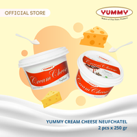 Gambar Yummy Cream Cheese Neufchatel 2 x 250g dari YUMMY Dairy Kota Administrasi Jakarta Timur 1 Tokopedia