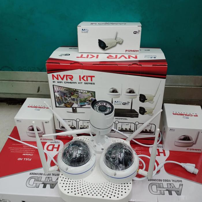 Gambar PAKET CCTV NVR KIT 3KAMERA 1080P 5MP FULL WIRRELES BISA ONLINE DI HP dari SINAR SURYA CCTV Kota Administrasi Jakarta Pusat Tokopedia