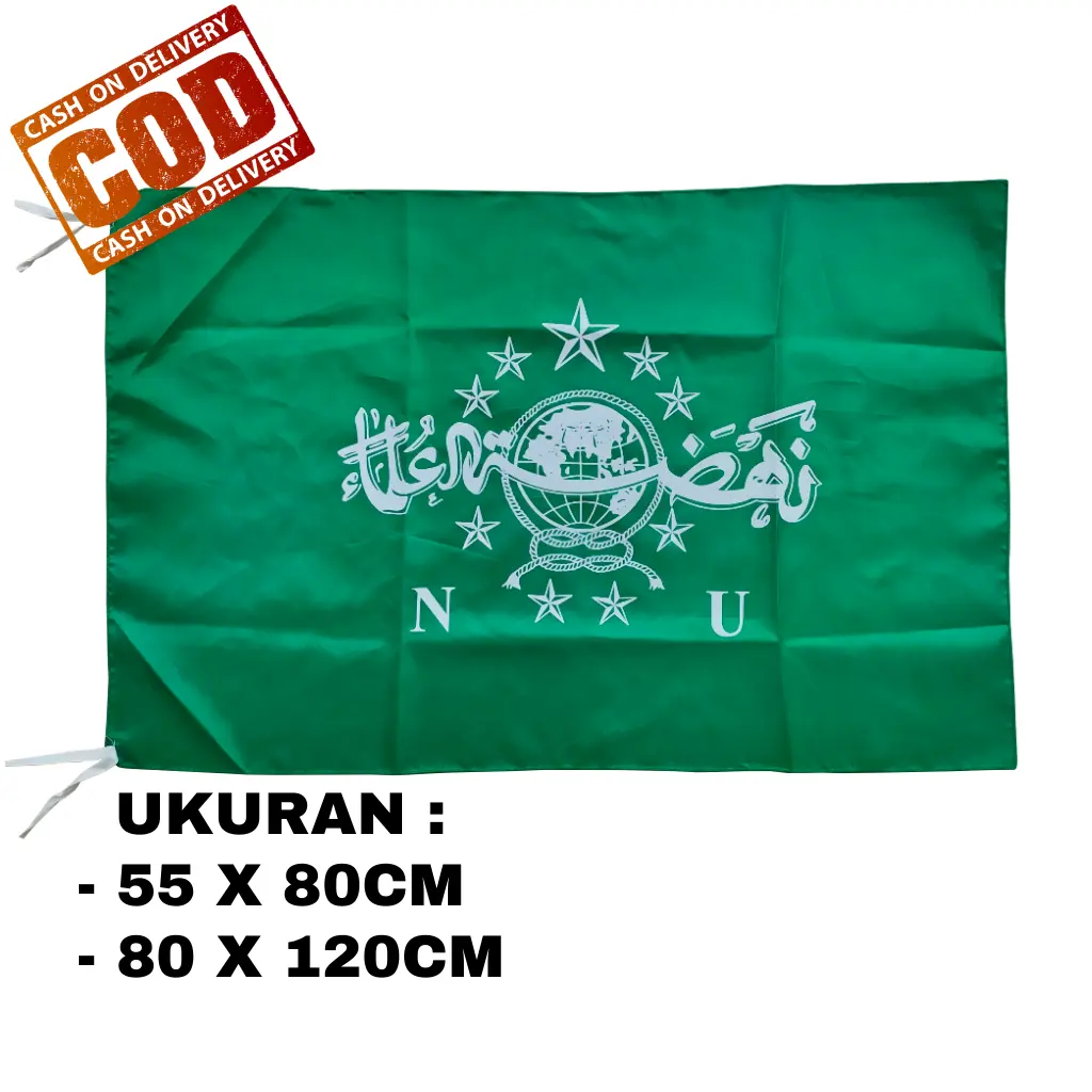 Bendera NU Nahdhatul Ulama Besar Kecil