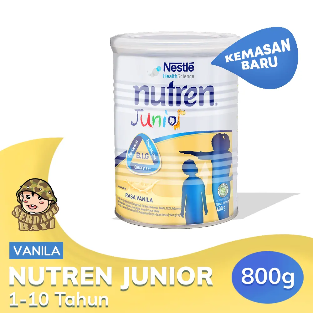 Nutren Junior 800 gram - Untuk Anak 1-10 Tahun