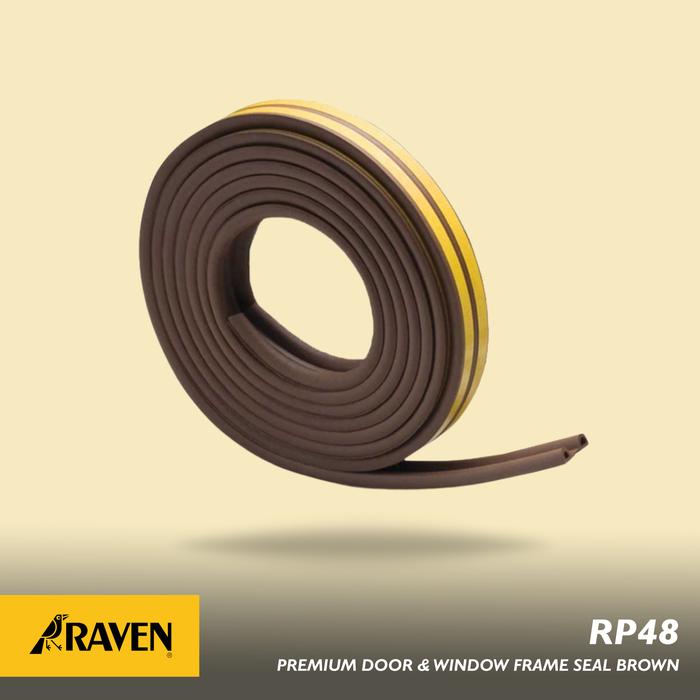 Gambar RAVEN Door Seal RP48 Brown 6 Meter – Penutup Celah Pintu dan Jendela Anti Suara, Serangga & Debu dari RAVEN DOOR SEAL Kota Administrasi Jakarta Barat Tokopedia