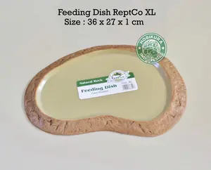 Feeding Dish Size XL / Tempat Makan Kura Darat / Tortoise / Reptile