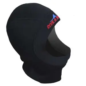 Topi Selam Penutup Kepala Rambut Diving Snorkling Hitam L Y3554