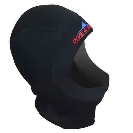 Topi Selam Penutup Kepala Rambut Diving Snorkling Hitam L Y3554