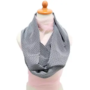 Pink Petals - Infinity Nursing Scarf #3