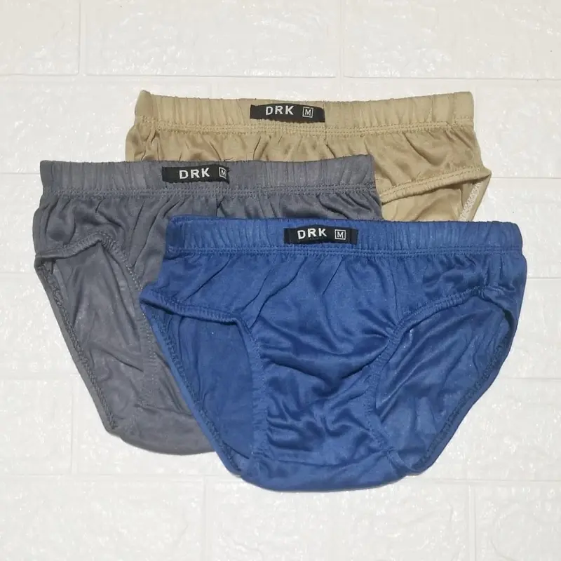 Celana Dalam Pria Dewasa 3 pcs Bahan KATUN Celana Dalam 0