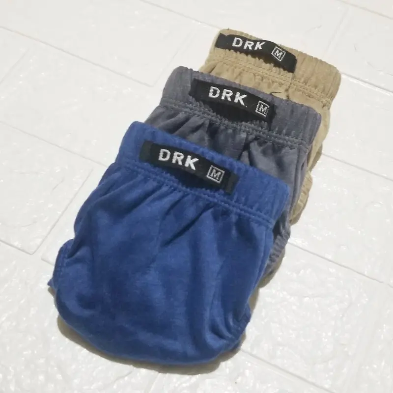 Celana Dalam Pria Dewasa 3 pcs Bahan KATUN Celana Dalam 1
