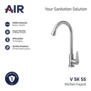 AIR Kran Dapur Dingin - Kitchen Faucet V 5K SS