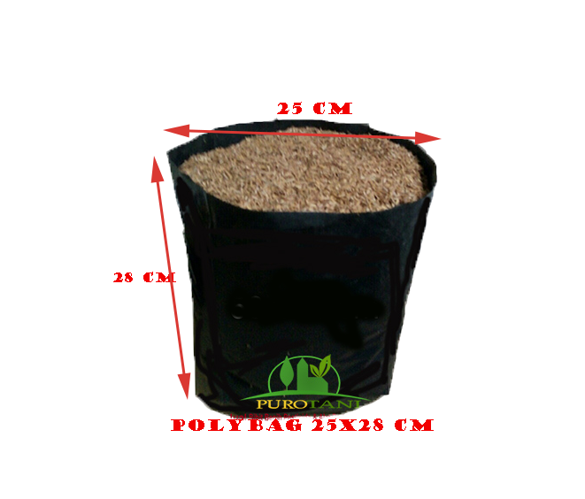 Gambar Polybag 25X28 CM 1KG Polibek 25cmx28cm dari PUROTANI.ID Kab. Purworejo Tokopedia