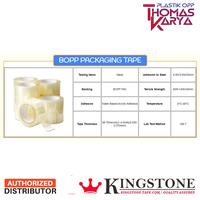 Gambar KINGSTONE TAPE - Lakban Bening 1 inch 24mm x 72 yard- Isolasi Daimaru dari Thomas Plastik Kota Bandung 2 Tokopedia