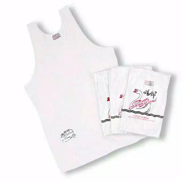 SINGLET SWAN PRIA DEWASA [ 34-36-38-40-42 ] / KAOS DALAM PRIA 0