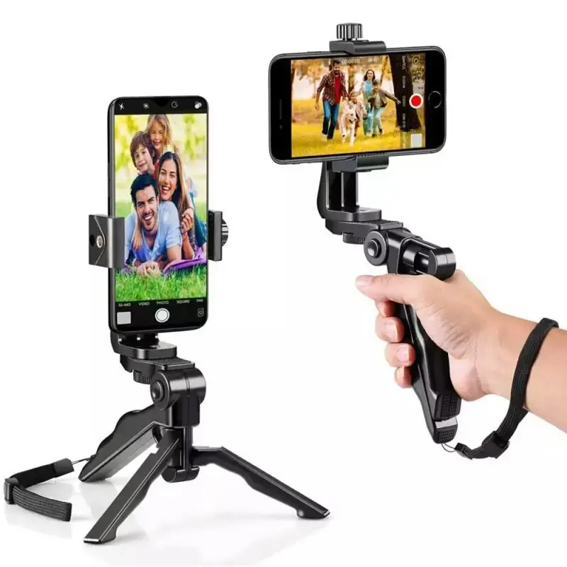 Mini Tripod 90" Rotation + Mount Adapter 360 Handle Stabilizer For HP