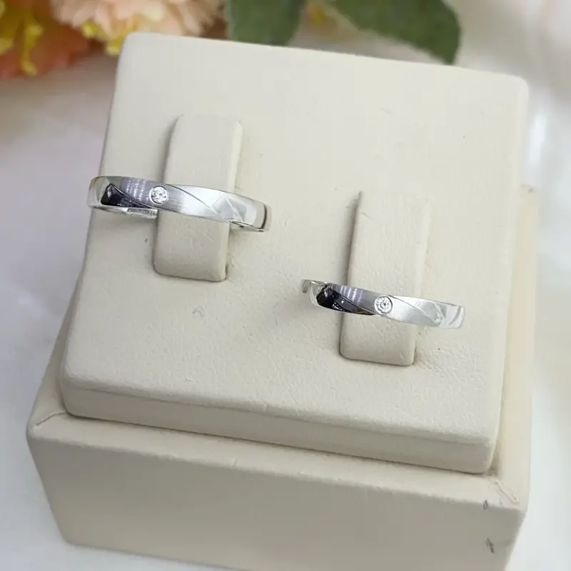 Wedding Ring Berlian 17466-17459 WR Zamrud Jewellery 2