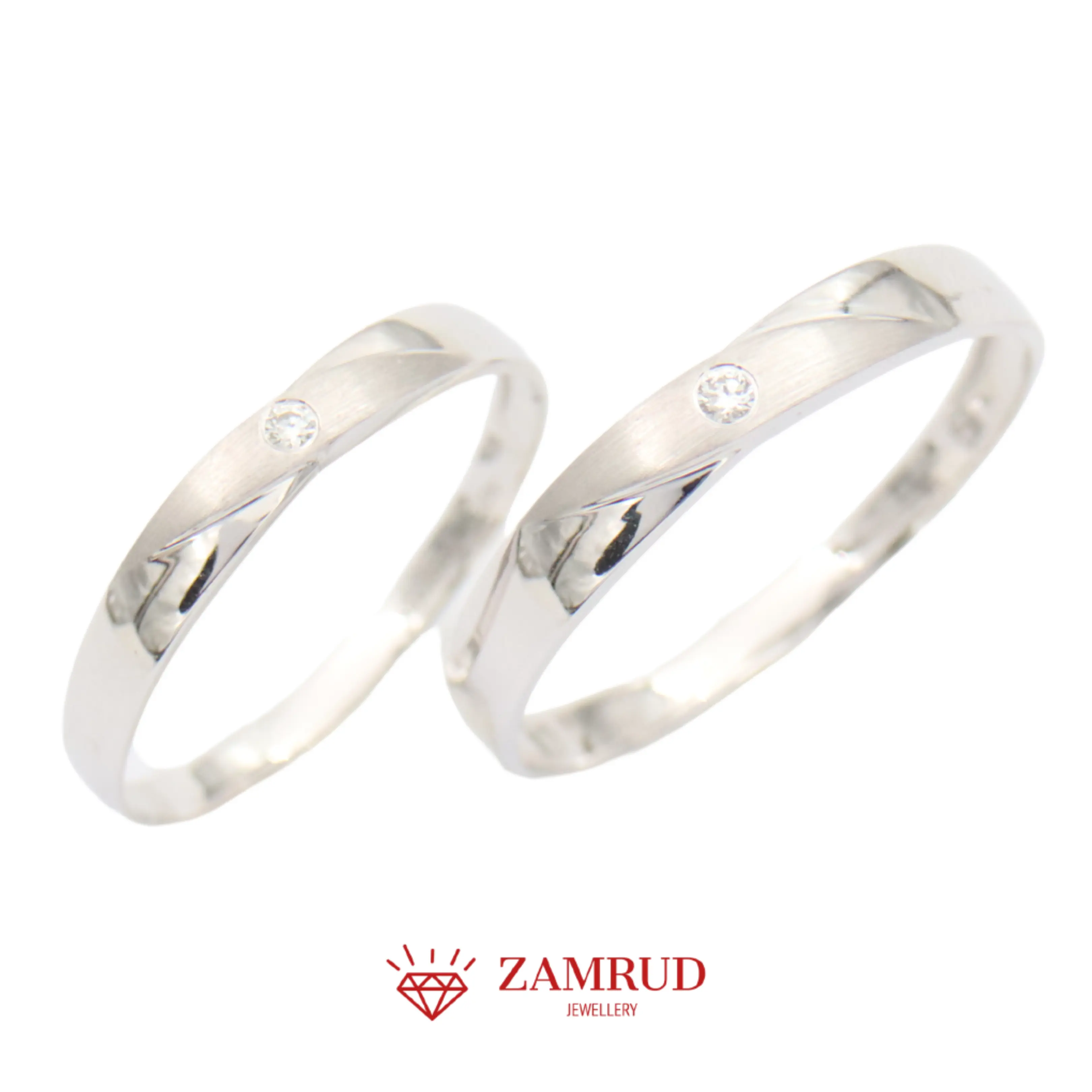 Wedding Ring Berlian 17466-17459 WR Zamrud Jewellery