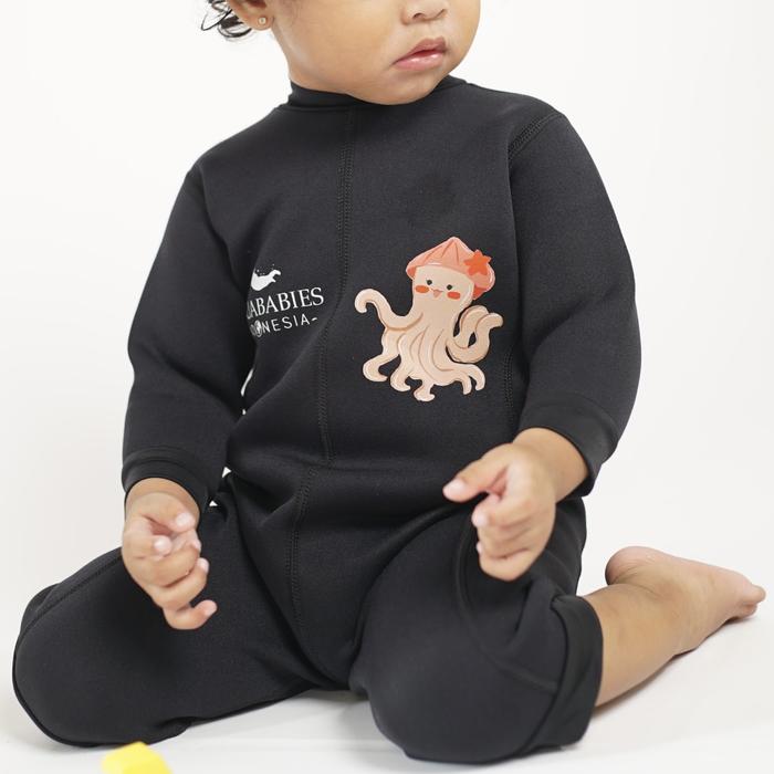 Gambar Aquababies Indonesia Baby Wetsuit 12-24 Months XL (Black) dari Aquababies Indonesia Kota Administrasi Jakarta Pusat Tokopedia