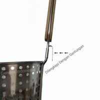 Gambar Serok Mie Stainless Gagang Kayu Gantungan 11cm DT-F1 HOMELINE dari Geneva Indonesia Kota Administrasi Jakarta Barat 4 Tokopedia