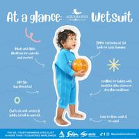 Gambar Aquababies Indonesia Baby Wetsuit 3-6 Months Medium (Blue) dari Aquababies Indonesia Kota Administrasi Jakarta Pusat 4 Tokopedia
