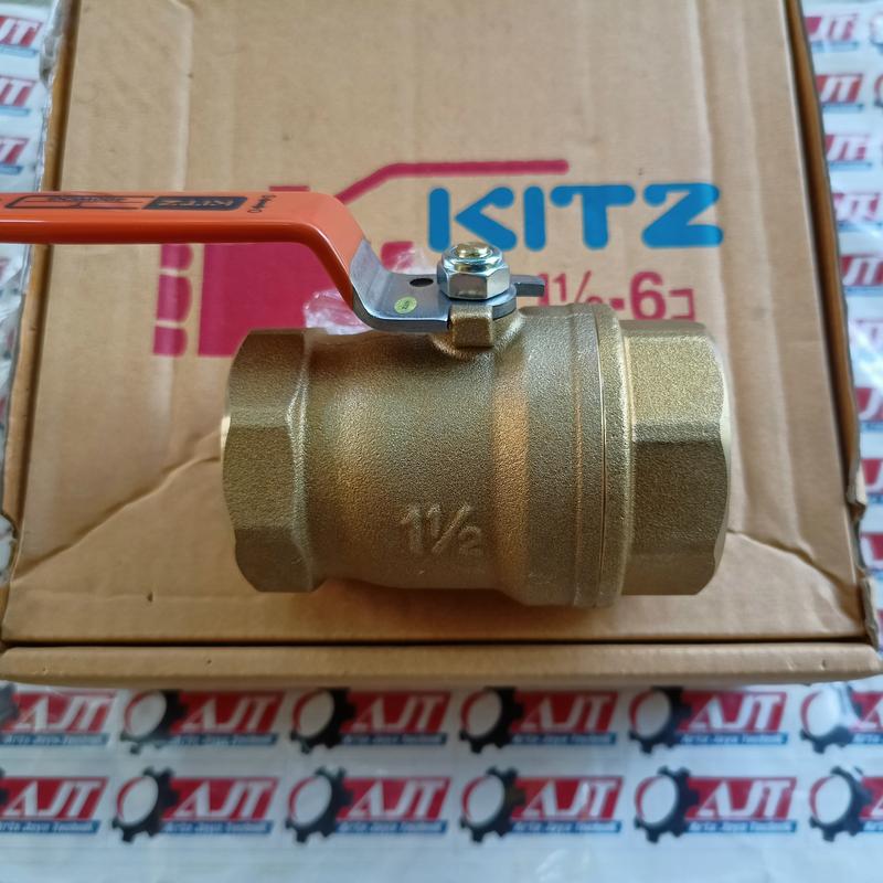 Ball Valve Kuningan 11/2" 1 1/2inch KITZ 1-1/2inc 11/2inch 1