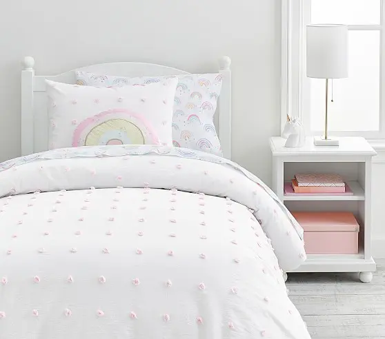 Pottery Barn Kids Tufted Dot Duvet Cover – Full Size
