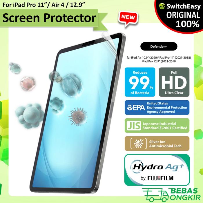 Gambar Screen Guard iPad Pro 11 12.9 Air 4 10.9 Inch SwitchEasy Defender Plus - iPad Pro 12.9" dari GET-WID Kota Administrasi Jakarta Barat Tokopedia