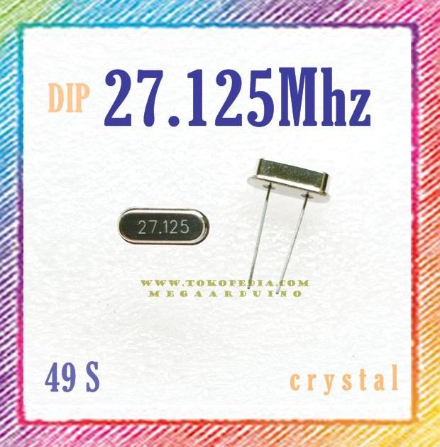 crystal xtal cristal kristal 27.125Mhz 27,125Mhz 27.125 Mhz 27,125Mhz
