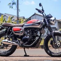 Gambar Knalpot / Exhaust W175 Silencer M4 W175 Cover SAC PNP Kawasaki W175 dari SAC Product Kota Depok 4 Tokopedia