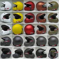 Gambar Helm Cakil Retro Solid Helm Halfface Fullface Transformable 2in1 dari Helm Mart 88 MOTOVERSE Kota Medan 2 Tokopedia