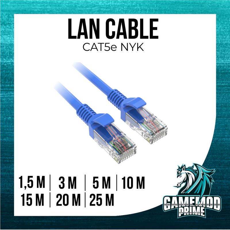 Kabel LAN cat5e Cat 5e UTP Cable 1,5 3 5 10 15 20 25 M Meter 0