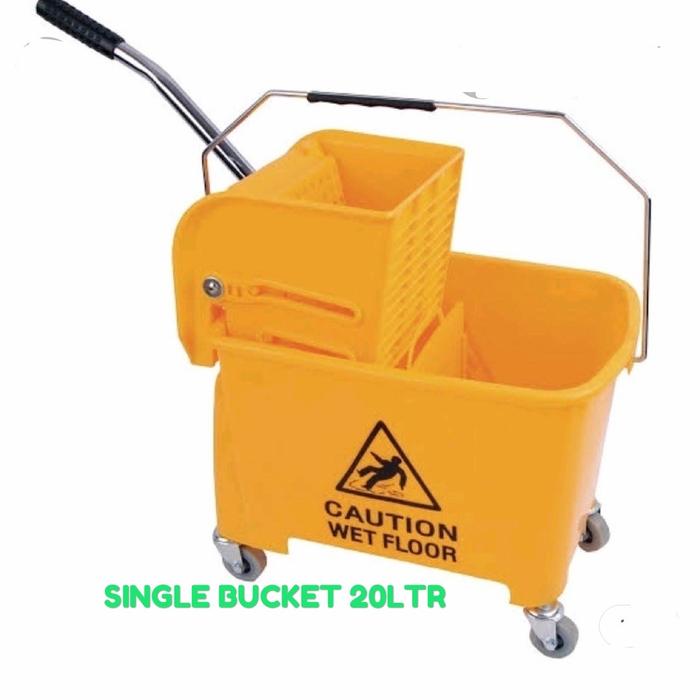 Gambar single bucket ukuran 20 liter dari pipih clean Kota Administrasi Jakarta Utara Tokopedia