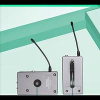 Gambar KICADA Profesional UHF Wireless Lavalier / Clip On 4 Channel dari Mitra Visual Store Kota Surabaya 4 Tokopedia