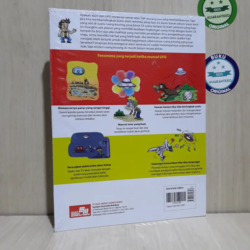 komik sains WHY ? ALIEN DAN UFO. 1