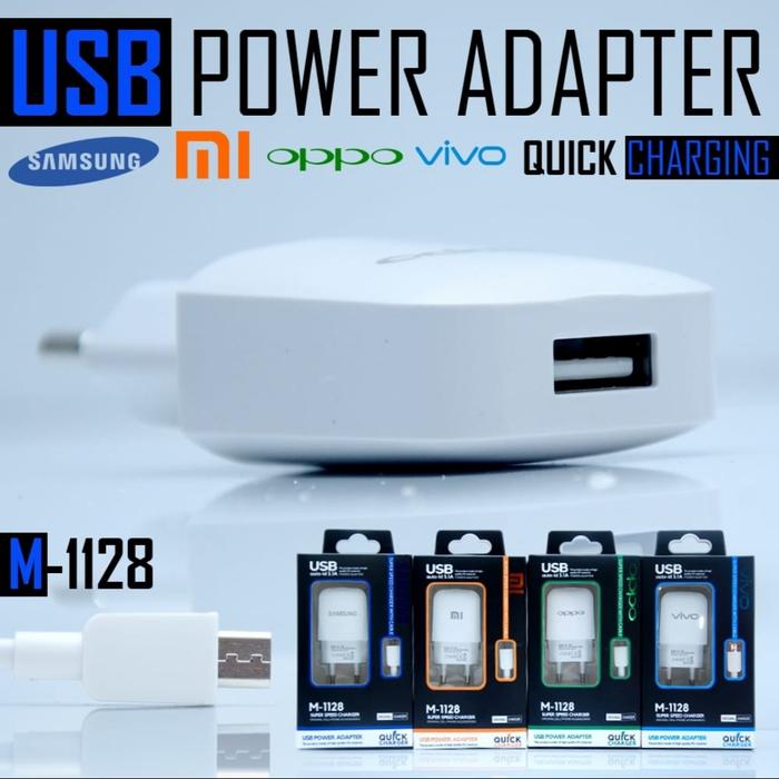 Gambar Charger Xiaomi M1128 3.1A Micro USB Speed Charger dari Marlina mei Kab. Bogor Tokopedia