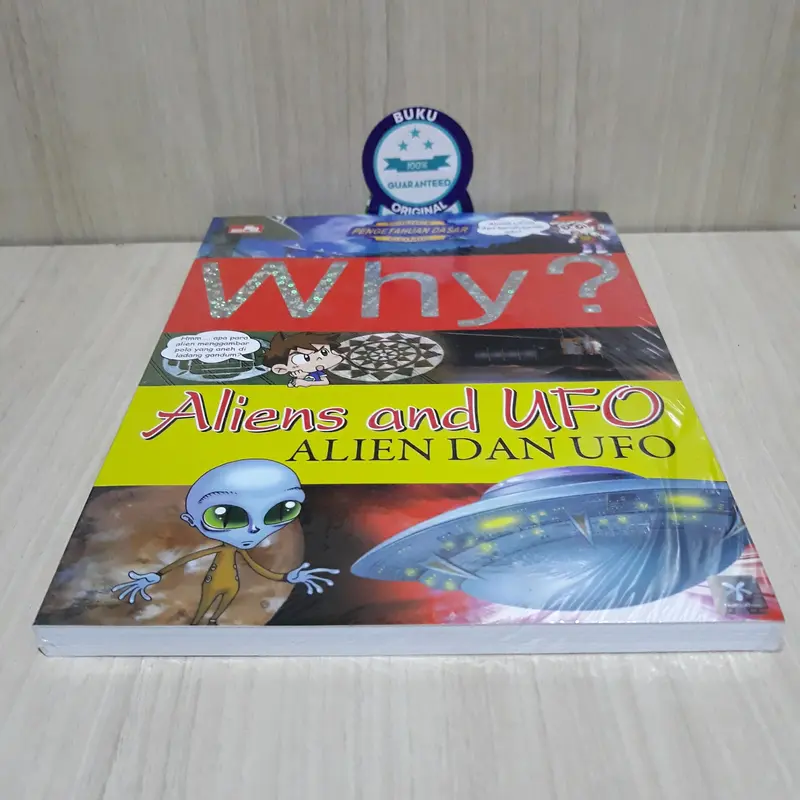 komik sains WHY ? ALIEN DAN UFO. 2