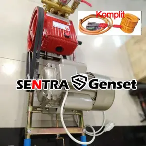 mesin cuci steam sanchin 20 + elektromotor 1 hp. komplit stik selang