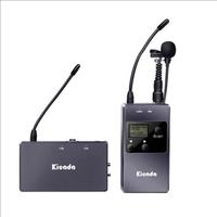 Gambar KICADA Profesional UHF Wireless Lavalier / Clip On 4 Channel dari Mitra Visual Store Kota Surabaya 3 Tokopedia