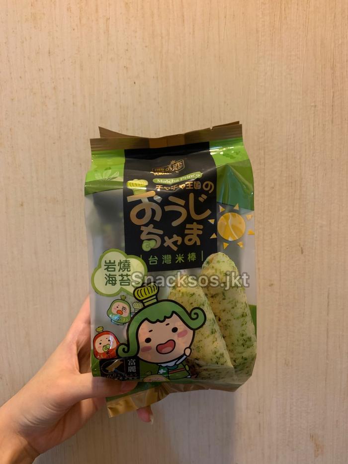 Matcha Prince Jual MATCHA PRINCE RICE ROLL CRACKER SOY MILK / PEANUT / MATCHA ...