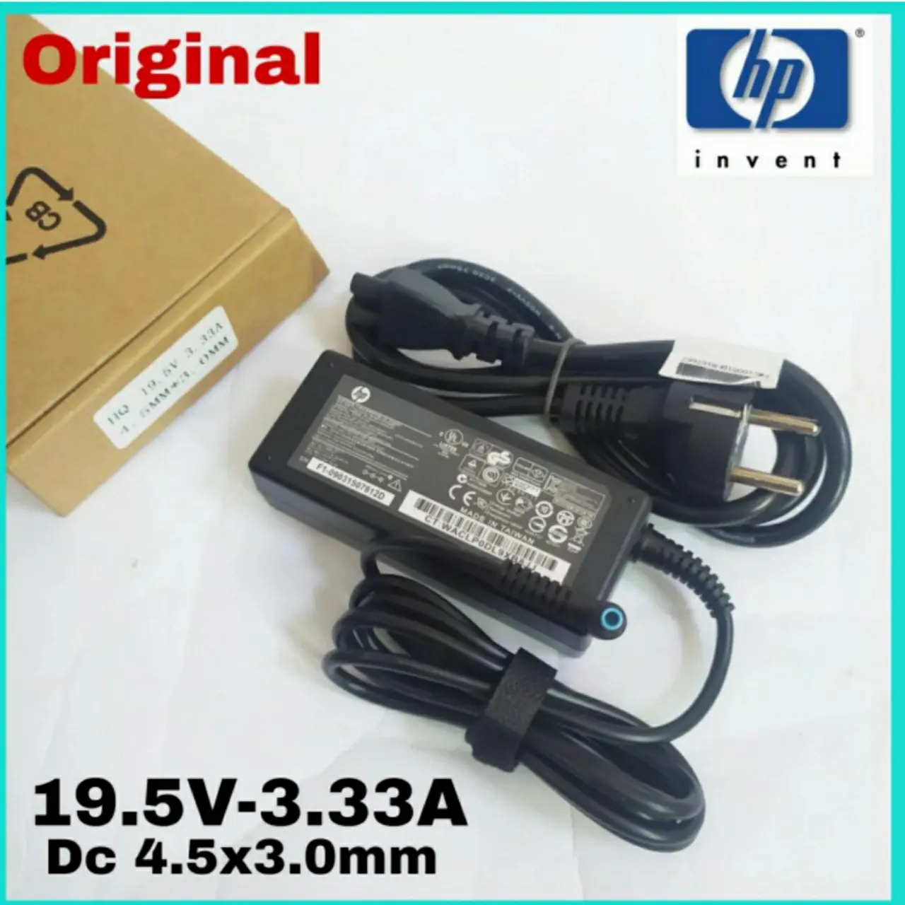 adaptor charger laptop HP pavilion 15 14-Bw 14-DK 14-BS 3.33A