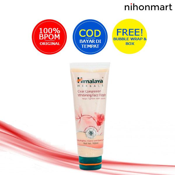 Gambar Himalaya Clear Complex Whitening Face Wash 100ml dari nihonmart Kota Administrasi Jakarta Utara Tokopedia