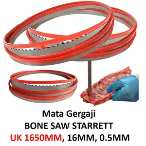 Bone Saw 1650 × 16 × 4 MERK STARRET FROZEN Mata Gergaji Daging