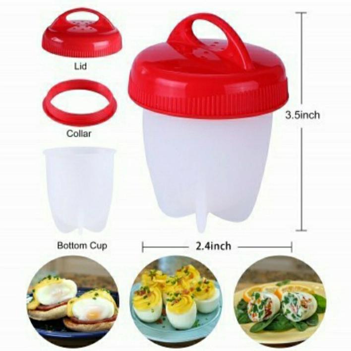 Silikon Egg Boil Cetakan Telur Rebus As Seen On Tv 4