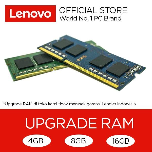 Gambar UPGRADE RAM 4GB, 8GB, 16GB, 32GB - Khusus pembelian laptop - 4GB dari lenovo authorized tangerang Kota Tangerang Tokopedia