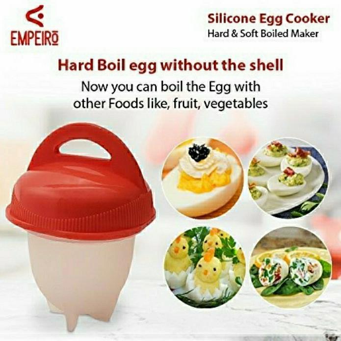Silikon Egg Boil Cetakan Telur Rebus As Seen On Tv 0