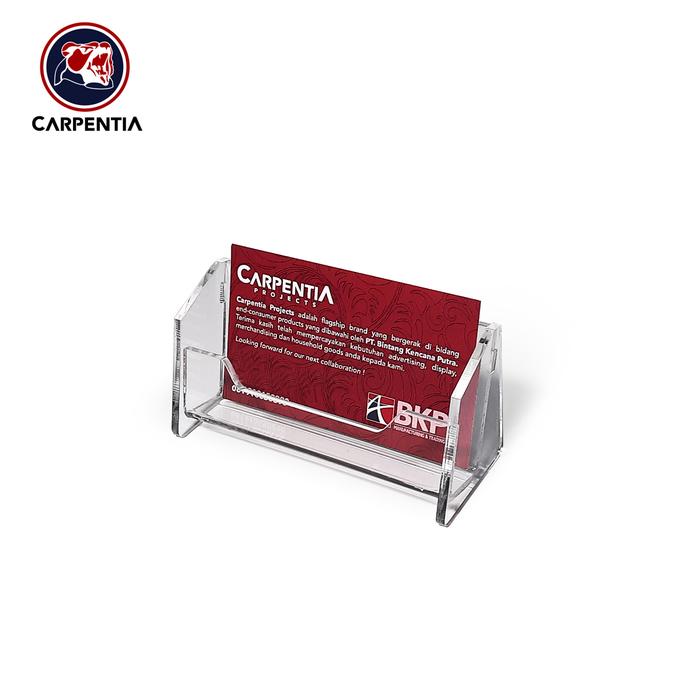Gambar Carpentia Tempat Kartu Nama / Acrylic Name Card Holder - Horizontal - Style 2 dari Carpentia Indonesia Kota Tangerang Selatan Tokopedia