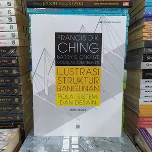 BUKU ORIGINAL ILUSTRASI STRUKTUR BANGUNAN EDISI KEDUA CHING