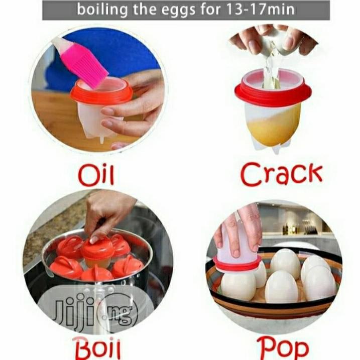 Silikon Egg Boil Cetakan Telur Rebus As Seen On Tv 2